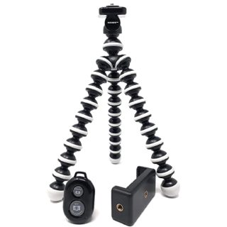 SLOVIC Gorilla Tripod 10 Inch with Mobile Holder & Bluetooth Remote at Rs.699